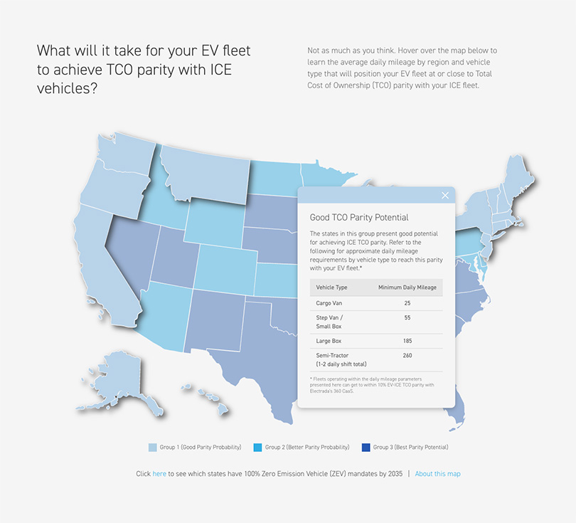 Electrada TCO Map
