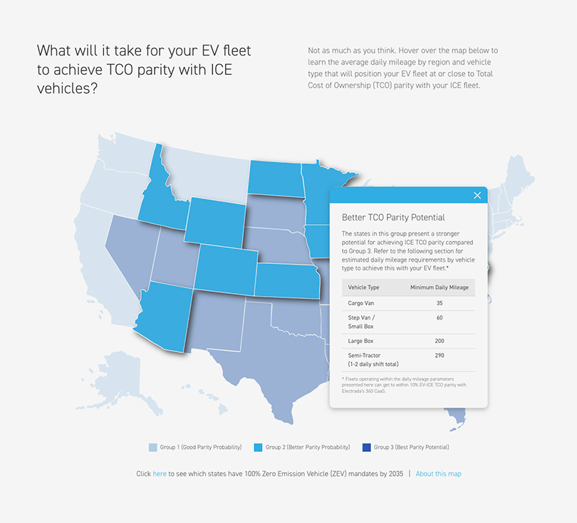 Electrada TCO Map