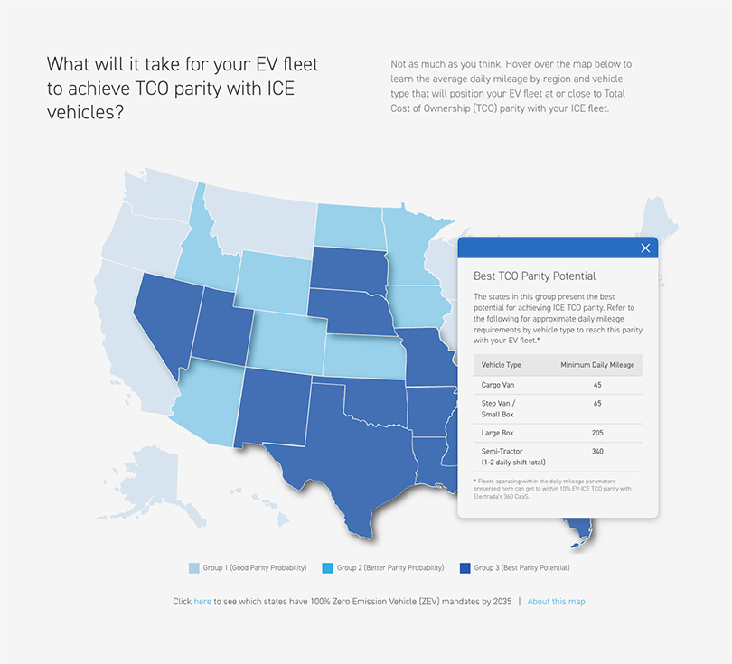 Electrada TCO Map